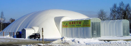 Воздухоопорная конструкция, Exhibition center, г. Москва