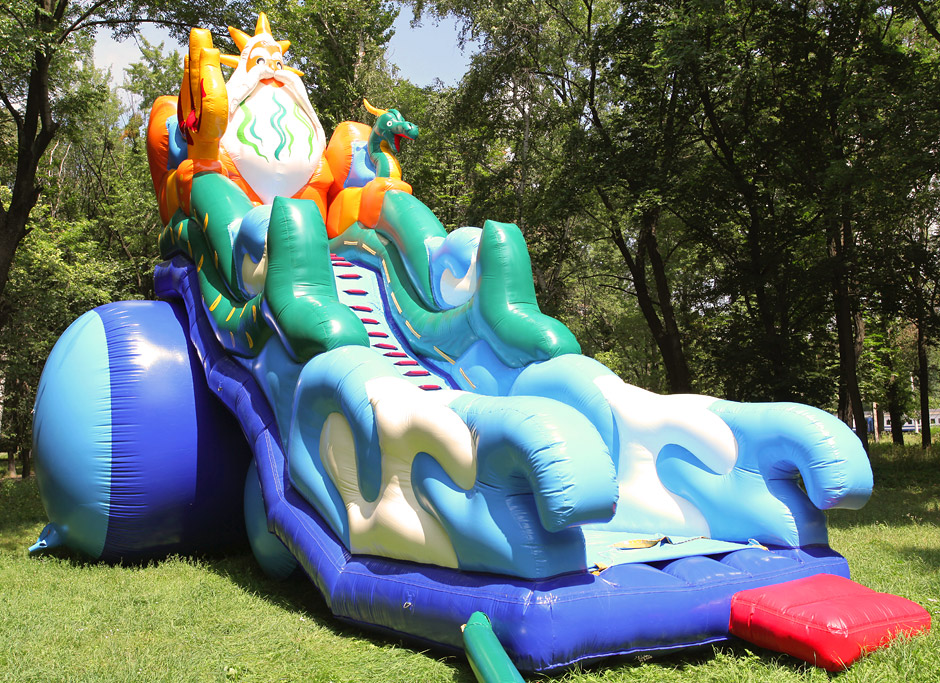 Inflatable slide Neptune