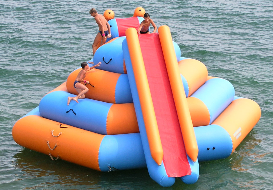 Inflatable water attraction Pyramid
