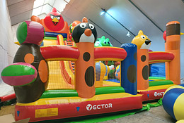 Батутний комплекс Angry Birds