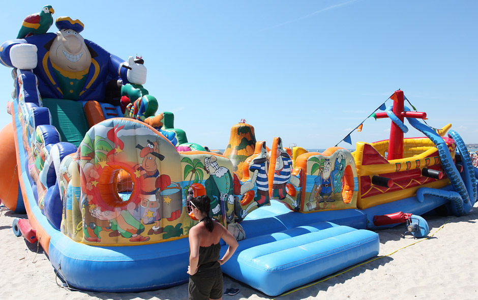 Inflatable combo Treasure island