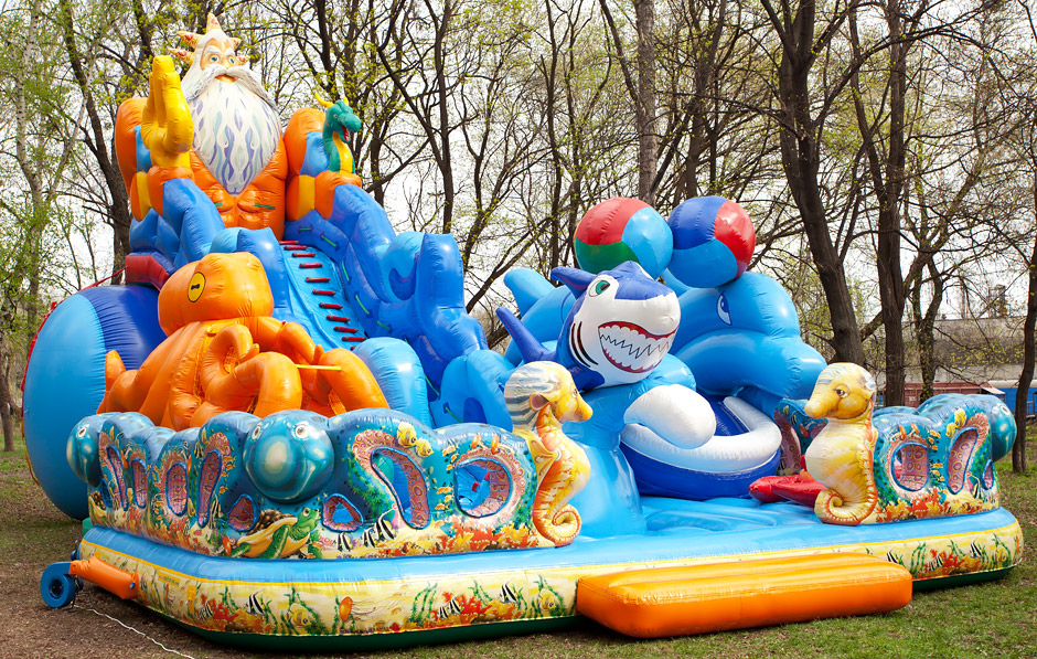 Inflatable combo Poseidon