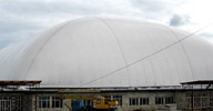 Air-supported structure, sports center