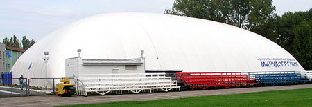 Air-supported structure, Sports hall, г. Россошь