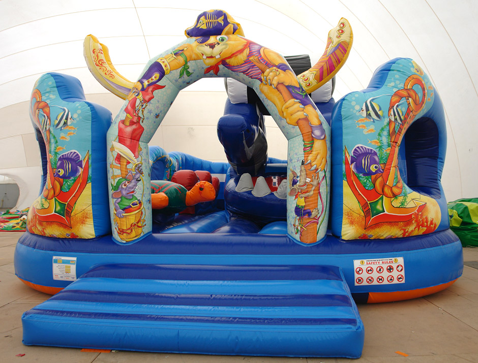 Батутный комплекс Акула-каракула